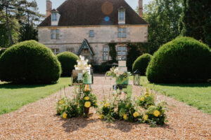 Manoir de Vacheresses en Île-de-France, lieu de mariage élégant à l'ambiance anglaise